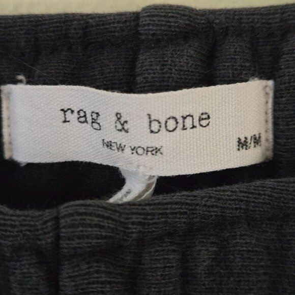 Rag & Bone City Sweat pant Charcoal Organic Cotton Size M - Picture 10 of 11